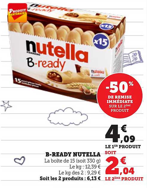 B-READY NUTELLA