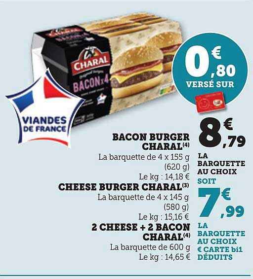 BACON BURGER CHARAL