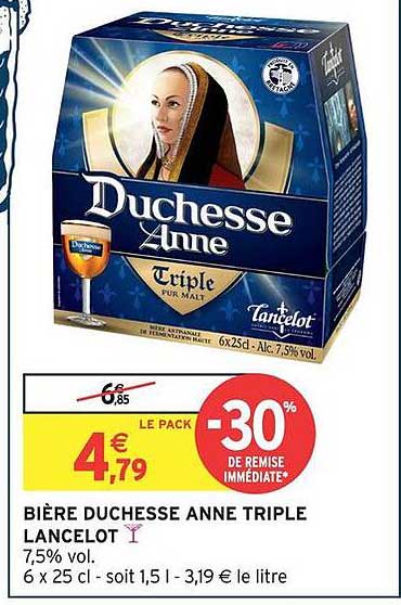 BIÈRE DUCHESSE ANNE TRIPLE LANCELOT