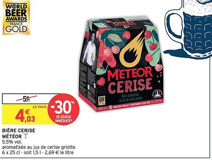 BIRÈRE CERISE METÉOR