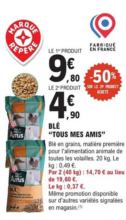 BLÉ "TOUS MES AMIS"
