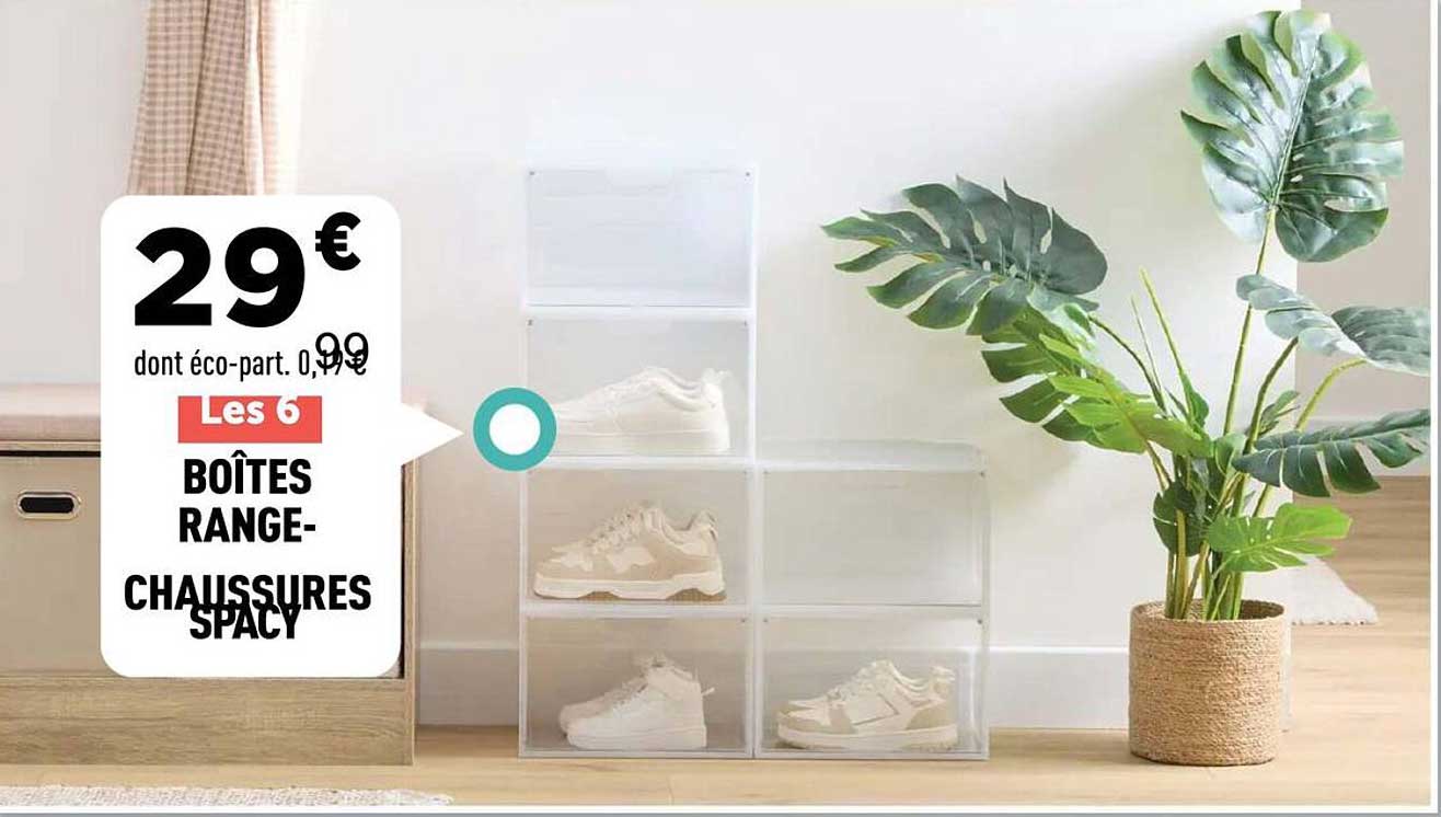 BOÎTES RANGE-CHAUSSURES SPACY