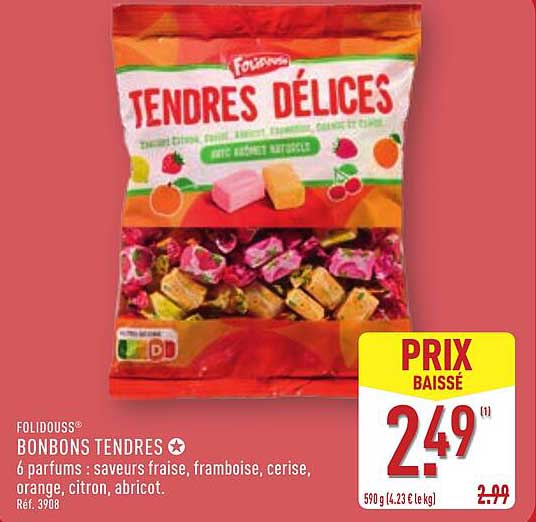 BONBONS TENDRES