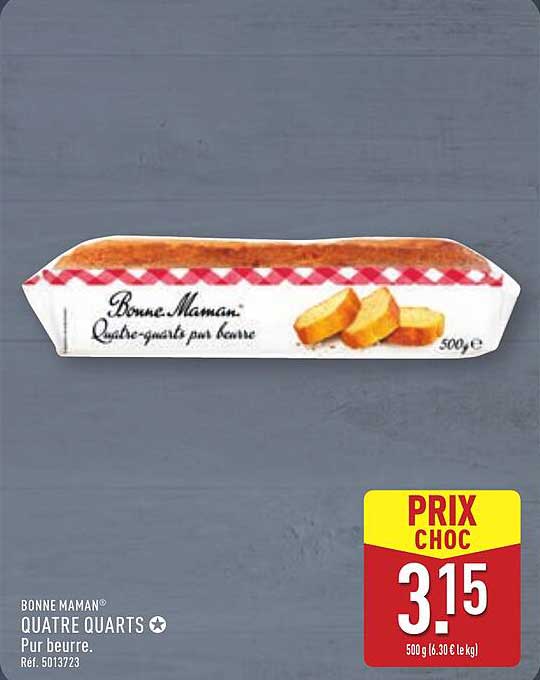 BONNE MAMAN QUATRE QUARTS
