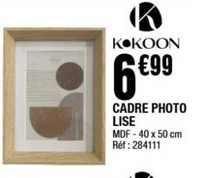CADRE PHOTO LISE
