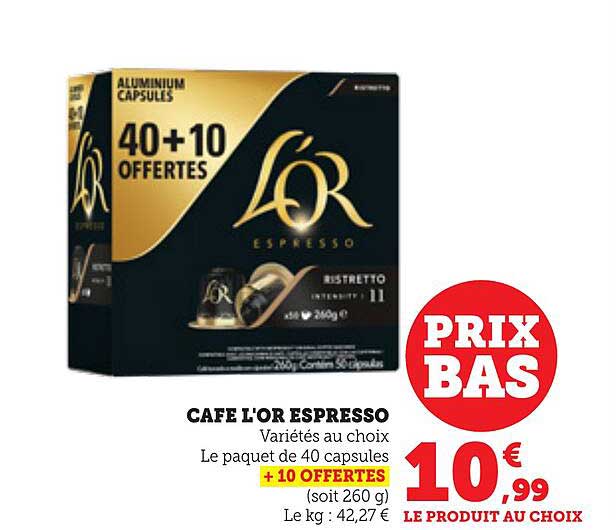 CAFE L'OR ESPRESSO