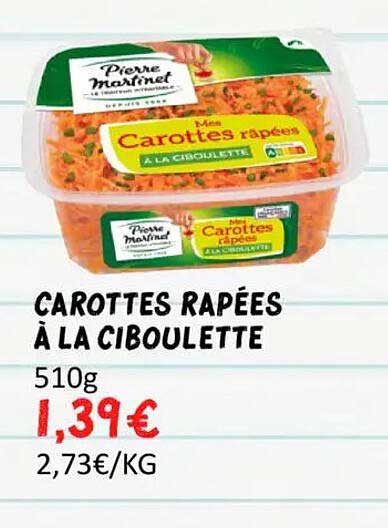 CAROTTES RÂPÉES À LA CIBOULETTE