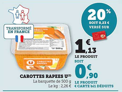 CAROTTES RAPEES U