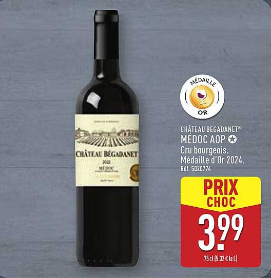 CHÂTEAU BEGADANET® MÉDOC AOP