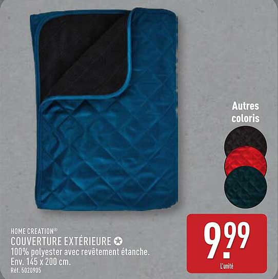 COUVERTURE EXTÉRIEURE