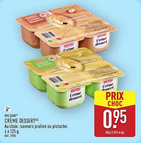CRÈME DESSERT Milsani®