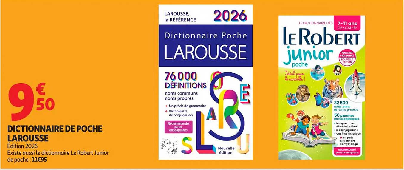 DICTIONNAIRE DE POCHE LAROUSSE