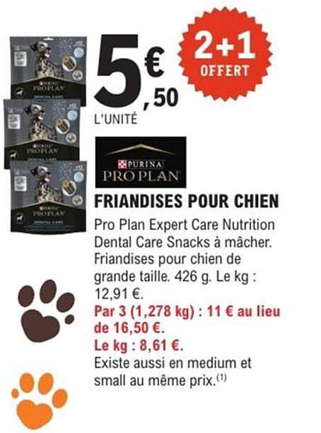 FRIANDISES POUR CHIEN