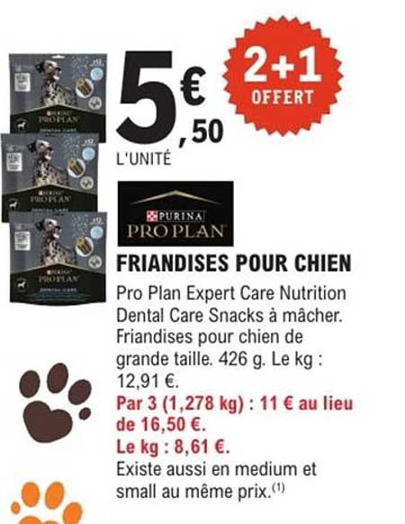 FRIANDISES POUR CHIEN