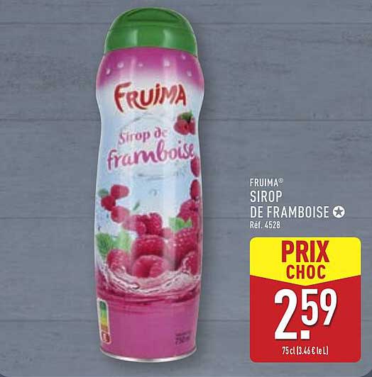 FRUIMA Sirop de Framboise