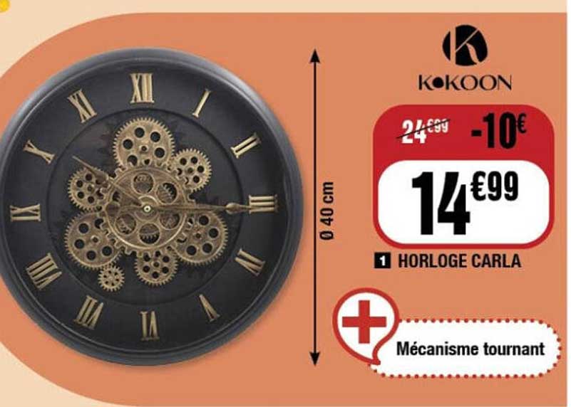 HORLOGE CARLA