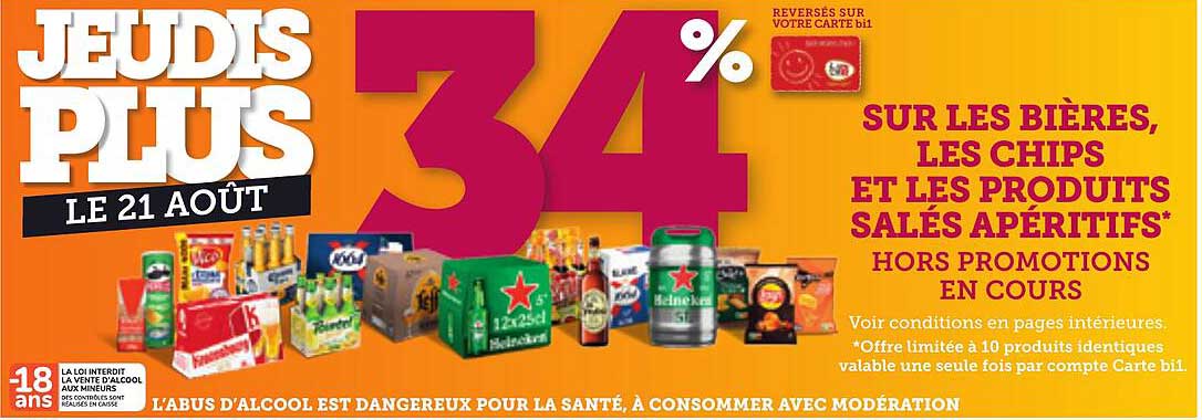 JEUDIS PLUS LE 21 AOÛT