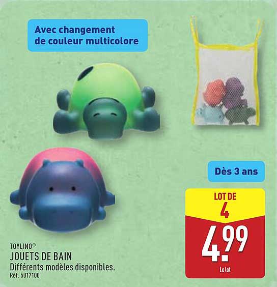 JOUETS DE BAIN
