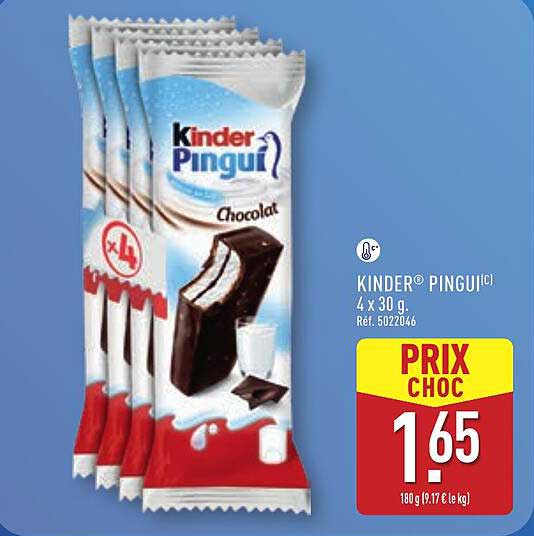 KINDER® PINGUI(C) 4 x 30 g
