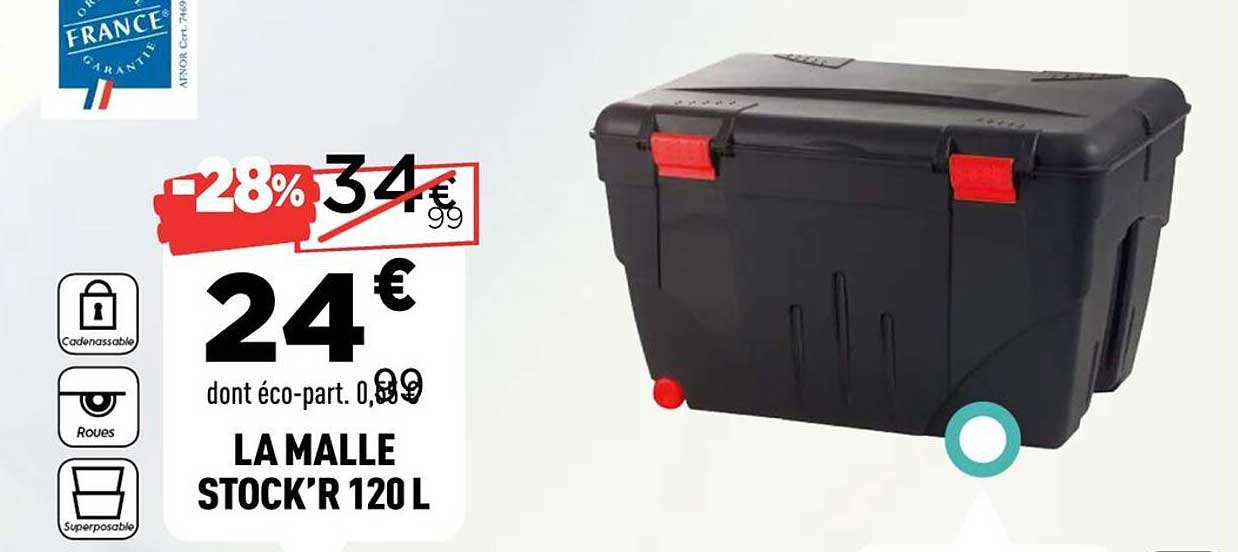 LA MALLE STOCK’R 120 L