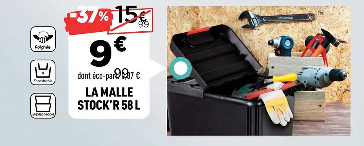 LA MALLE STOCK'R 58 L