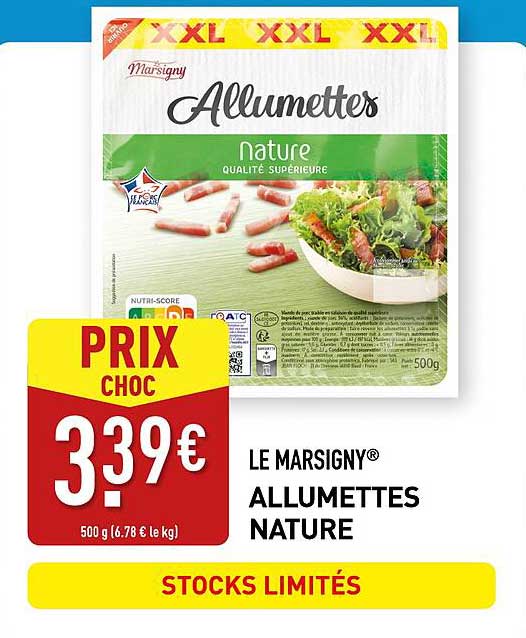 LE MARSIGNY® ALLUMETTES NATURE