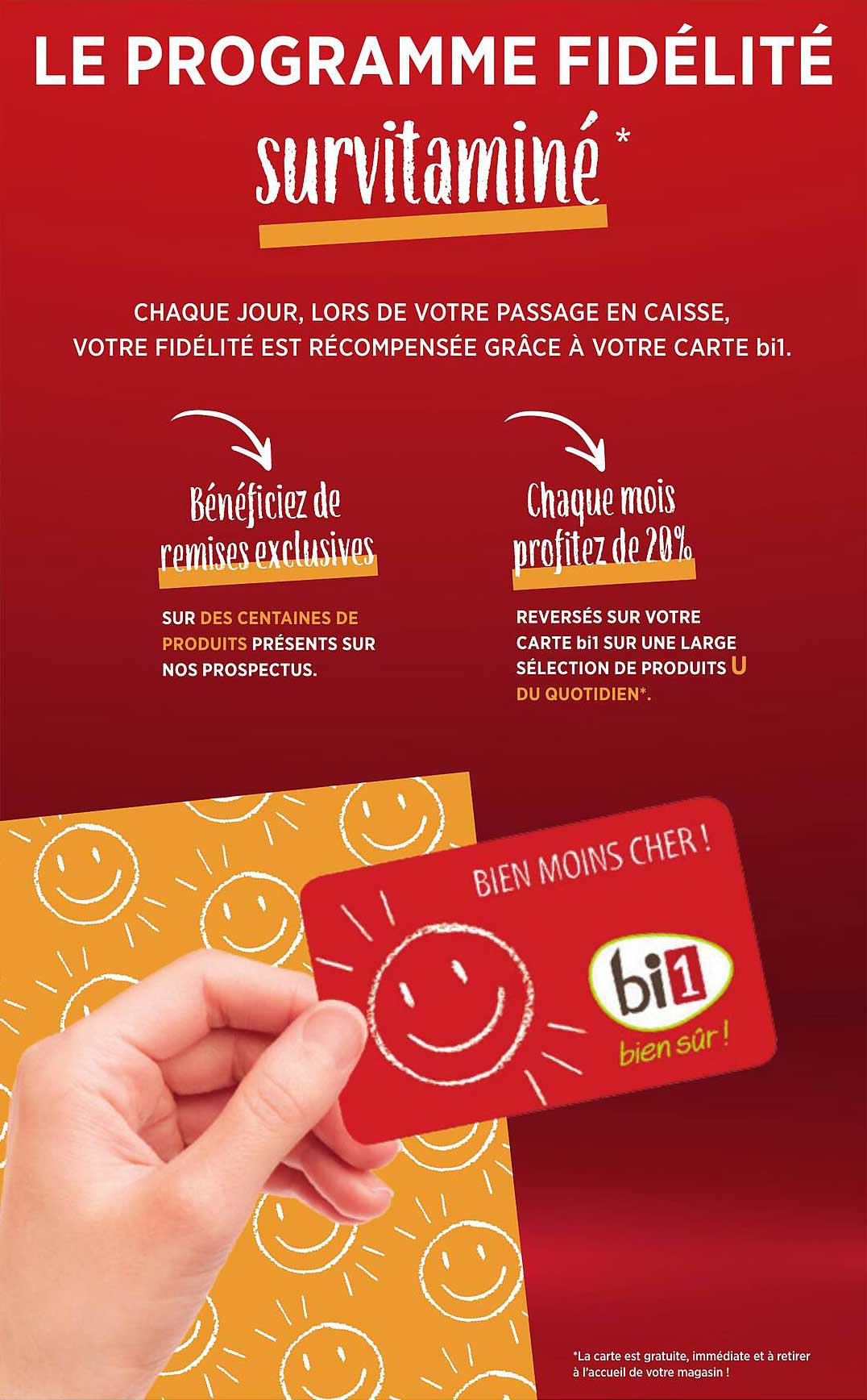 LE PROGRAMME FIDÉLITÉ SURVITAMINÉ