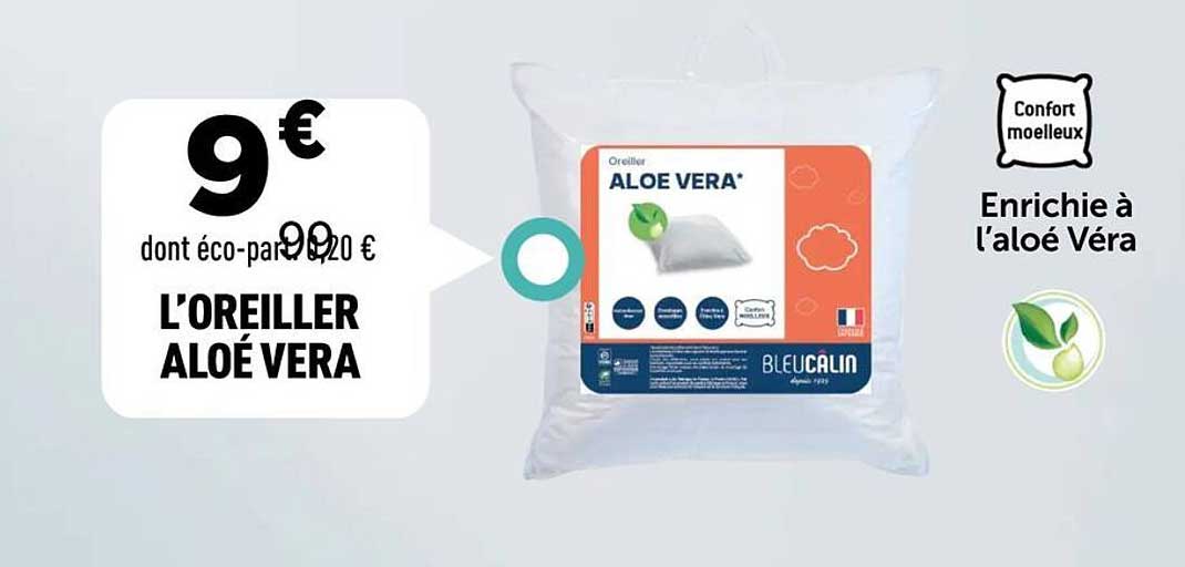 L’OREILLER ALOÉ VERA