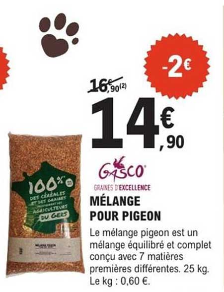 MÉLANGE POUR PIGEON