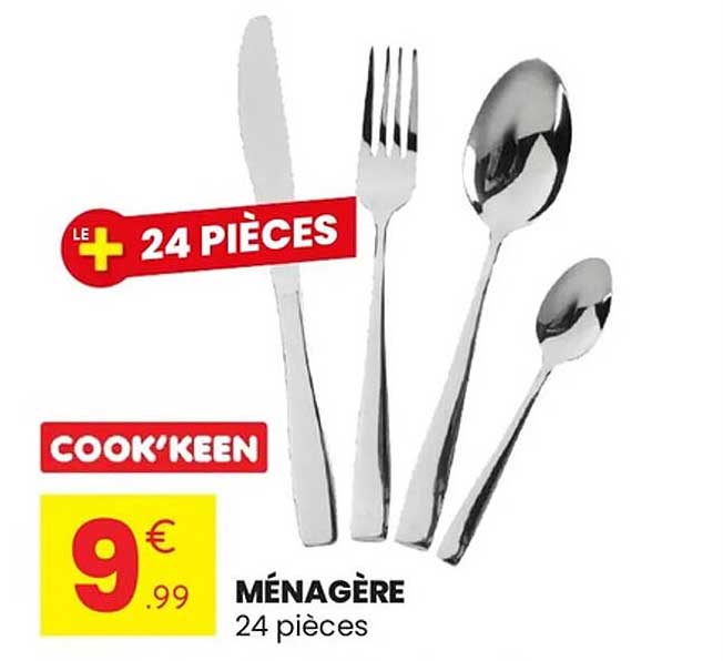 Ménagère 24 pièces