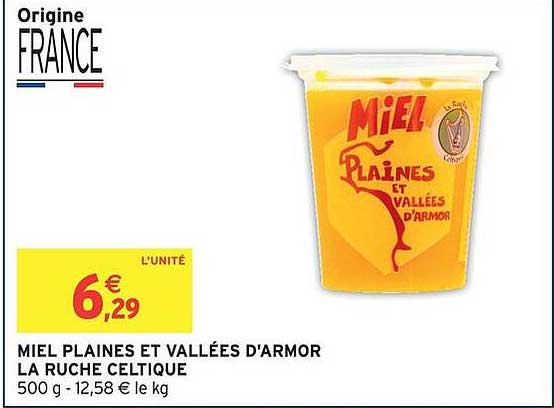 MIEL PLAINES ET VALLÉES D'ARMOR LA RUCHE CELTIQUE