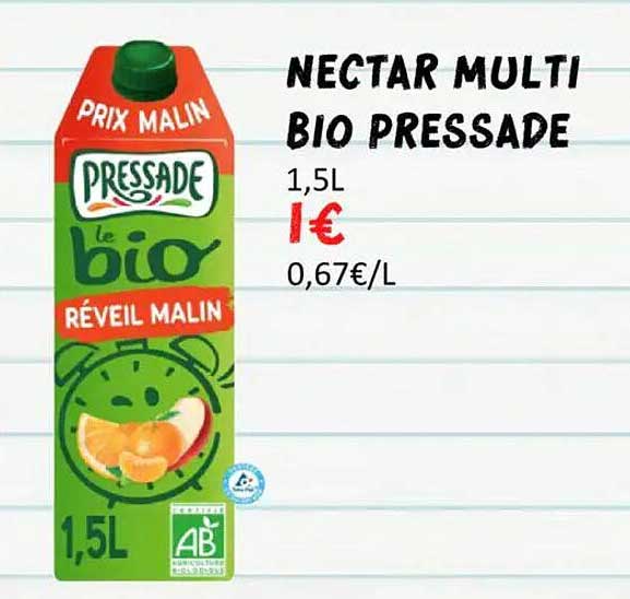 NECTAR MULTI BIO PRESSADE