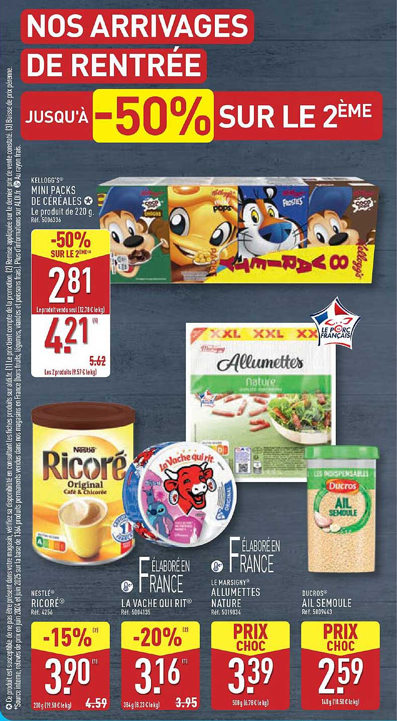 NOS ARRIVAGES DE RENTRÉE JUSQU'À -50% SUR LE 2ÈME
