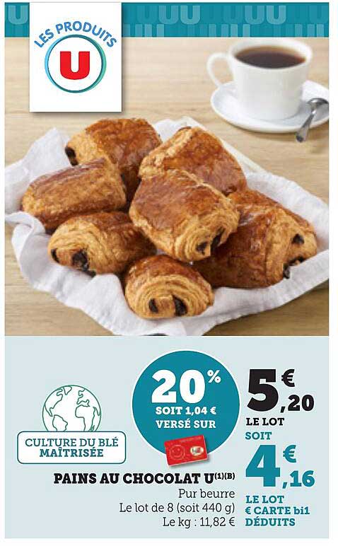 PAINS AU CHOCOLAT U