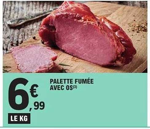 PALETTE FUMÉE AVEC OS