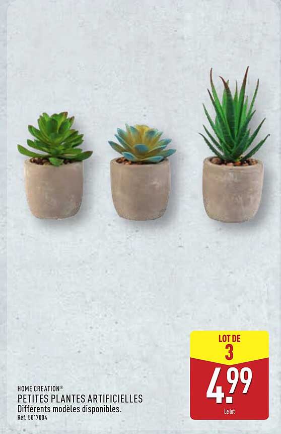 PETITES PLANTES ARTIFICIELLES
