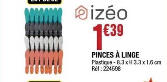PINCES À LINGE
