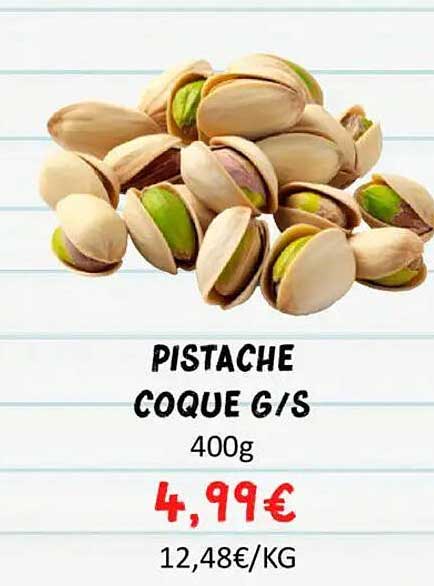 PISTACHE COQUE G/S