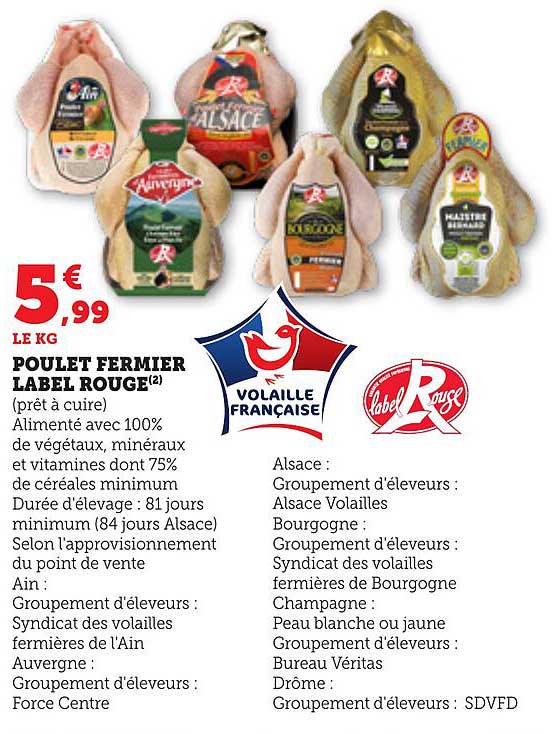 POULLET FERMER LABEL ROUGE