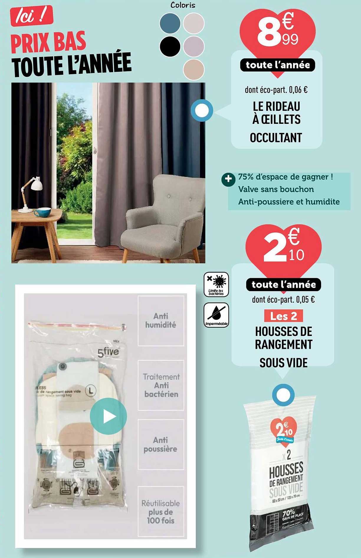Prix Bas Toute l'Année