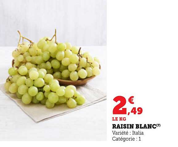 Raisin Blanc
