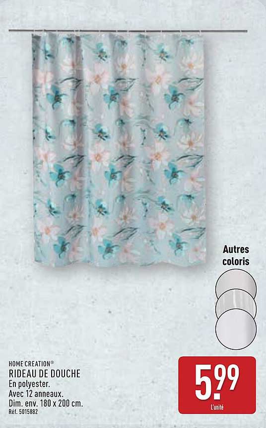 RIDEAU DE DOUCHE
