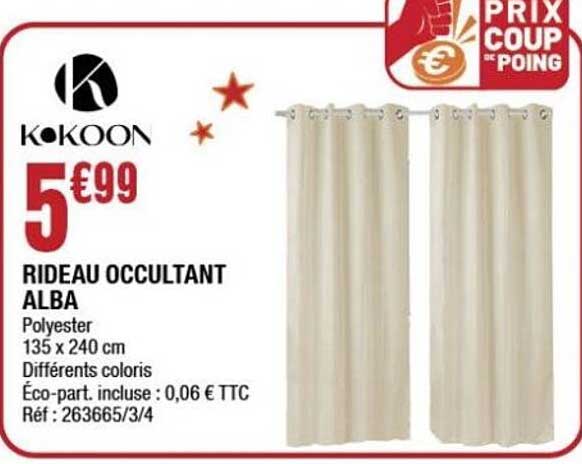 RIDEAU OCCULTANT ALBA