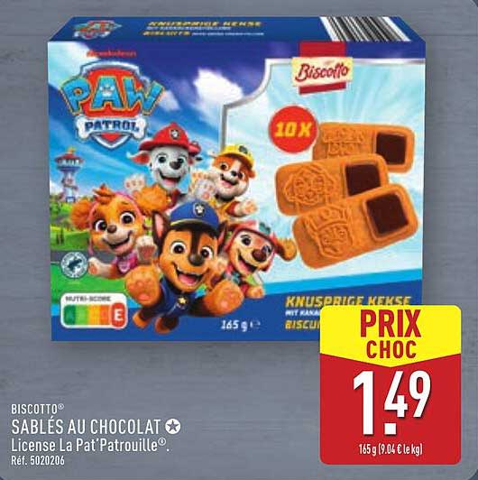 SABLÉS AU CHOCOLAT - Biscotto®