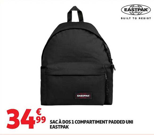 SAC À DOS 1 COMPARTIMENT PADDED UNI EASTPAK