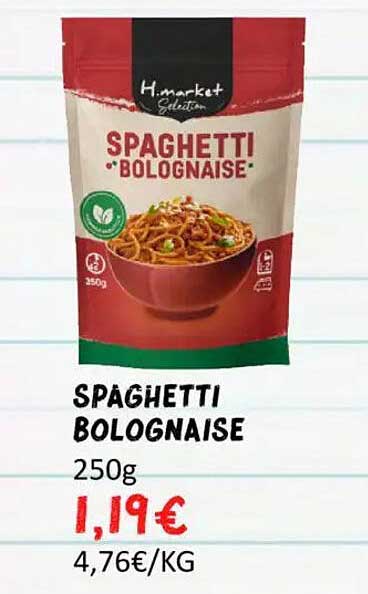 SPAGHETTI BOLOGNAISE