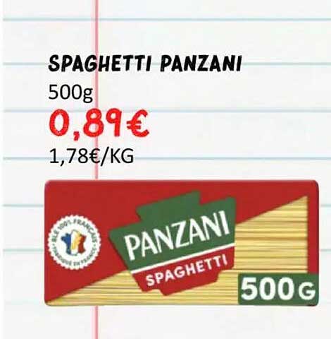 SPAGHETTI PANZANI