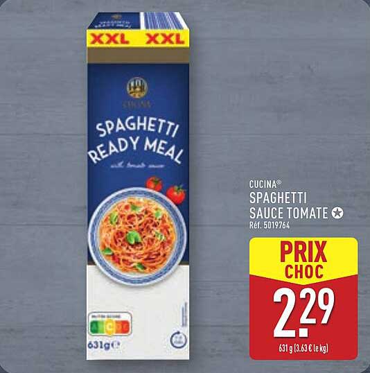 SPAGHETTI READY MEAL