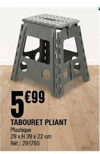 TABOURET PLIANT