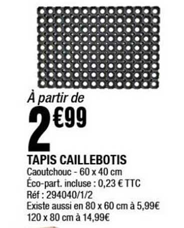 TAPIS CAILLEBOTIS